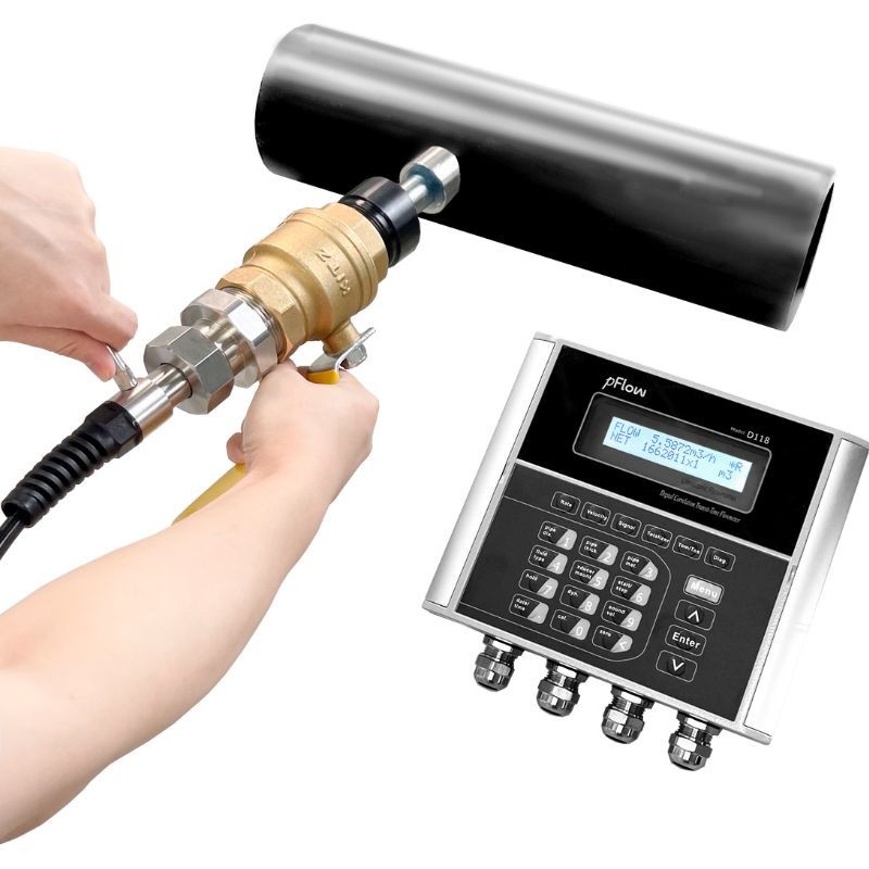 Insertion Ultrasonic Flowmeter for Water Treatment (3)